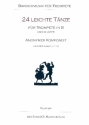 Leichte Tnze aus der Barockzeit fr Trompete und Klavier Partitur und Stimme