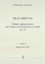 MPH1934  Max Bruch, Adagio appassionato fr Violine und Orchester op.57 in f-moll Studienpartitur