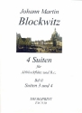 4 Suiten Band 2 (Nr.3 und 4) fr Altblockflte und Bc