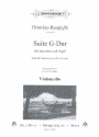 Suite G-Dur fr Streichorchester und Orgel Violoncello
