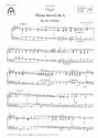 Miss brevis A-Dur fr Soli, Chor, 2 Violinen, Cello / Ba und Orgel Orgel