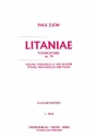 Litanie op.70 fr Violine, Violoncello und Klavier Stimmen