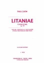 Litanie op.70 fr Violine, Violoncello und Klavier Stimmen