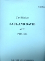 Prelude from Saul and David for orchestra score