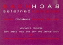 Cantatas vol.4,2 - Christmas for organ 4 hands score
