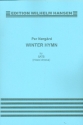 Winter Hymn for mixed chorus a cappella score,  archive copy