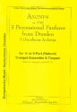 3 Dresdner Aufzge fr 3-6 Natur-Trompeten und Pauken Partitur und Stimmen