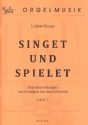 Singet und spielet Band 5 fr Orgel