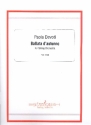 Ballata d'atunno for string orchestra score and parts (1-1-1-1-1)