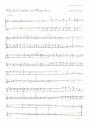 Wie schn leuchtet der Morgenstern fr Soli, gem Chor und Orchester Spielpartituren  Horn 1/2 in F