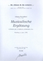 Musicalische Ergtzung fr 2 Violinen in Skordatur (mit bertragung) und Bc Partitur und Stimmen (Bc nicht ausgesetzt)