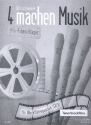 4 machen Musik - Ufa-Filmschlager fr 4 Blockflten (SATB) (mit Text) Tenorblockflte