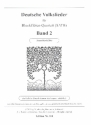 Deutsche Volkslieder Band 2 fr 4 Blockflten (SATB) Tenorblockflte