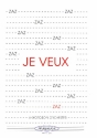 Je veux: fr Akkordeonorchester Partitur