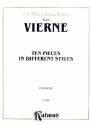 10 Pieces in different Styles for organ