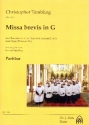 Missa brevis in G fr Frauenchor (SSA) (Kinderchor) und Orgel (Flte ad lib) Partitur