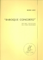 Baroque Concerto fr 3 Violoncelli Stimmen