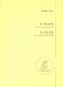 12 Duets for 2 violoncellos 2 scores