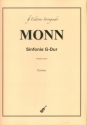 Sinfonie G-Dur Fischer4 fr Streicher und Bc Partitur
