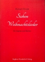 7 Weihnachtslieder f�r Sopran und Klavier Partitur