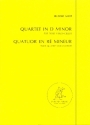 Quartet in d Minor for 4 violoncelli study score