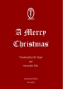 A merry Christmas fr Orgel