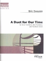 A Duet for our Time for tenor trombone, bass trombone and trombone sextett score and parts