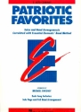Patriotic Favorites for concert band alto clarinet in Eb