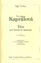 Trio fr Trio d'anches fr Oboe, Klarinette und Fagott Partitur und Stimmen