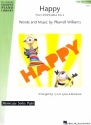 Happy: for easy piano (with lyrics)