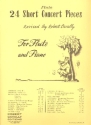 24 short Concert Pieces for flute and piano flute part
