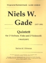 Quintett f-Moll fr 2 Violinen, Viola und 2 Violoncelli Partitur und Stimmen