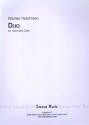 Duo for horn and cello score and parts