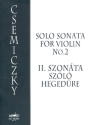 Sonata no.2 for violin