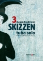 3 Skizzen for tuba solo