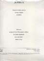 Joshua for soli, mixed chorus and orchestra full score in 3 vols. (en)