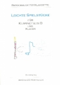 Leichte Spielstcke fr Klarinette und Klavier Partitur und Stimme