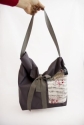 Tasche (Fr�hst�cksbeutel) Le Chef, verschlie�bar mit Stoffriemen 31 x 28 x 14 cm, mit Au�entasche