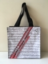 Nylon-Tasche mit Boden Fagott 33x33x13 cm (mit Trageschlaufen, Innentasche, Magnetverschluss)