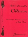 Oblivion for flute, oboe, clarinet, horn and bassoon score and parts