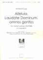 Alleluia Laudate Dominum omnes gentes for mixed voices (SSATBB) a cappella score