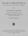 9790220207037 Greeen, Ode on St. Cecilia's Day and Anthem - MB58 Stainer  Bell