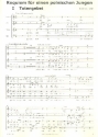 Requiem fr einen polnischen Jungen fr Soli, gem Chor und Kammerorchester Chorpartitur