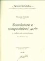 Scoradature e Composizioni varie a violino senza basso