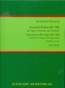 Konzert B-Dur RV502 fr Fagott, Streicher und Bc Partitur