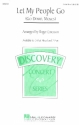 Let my People go for mixed chorus (SAB) and piano score