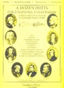 A dozen duets for everyone vol.1 for 2 voices and piano