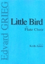 Little Bird op.43 Nr.4 for flute choir score and parts