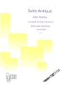 Suite antique for flute solo and flute ensemble score and parts