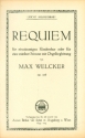 Requiem fr Gesang (mittel/Kinderchor) und Orgel Partitur